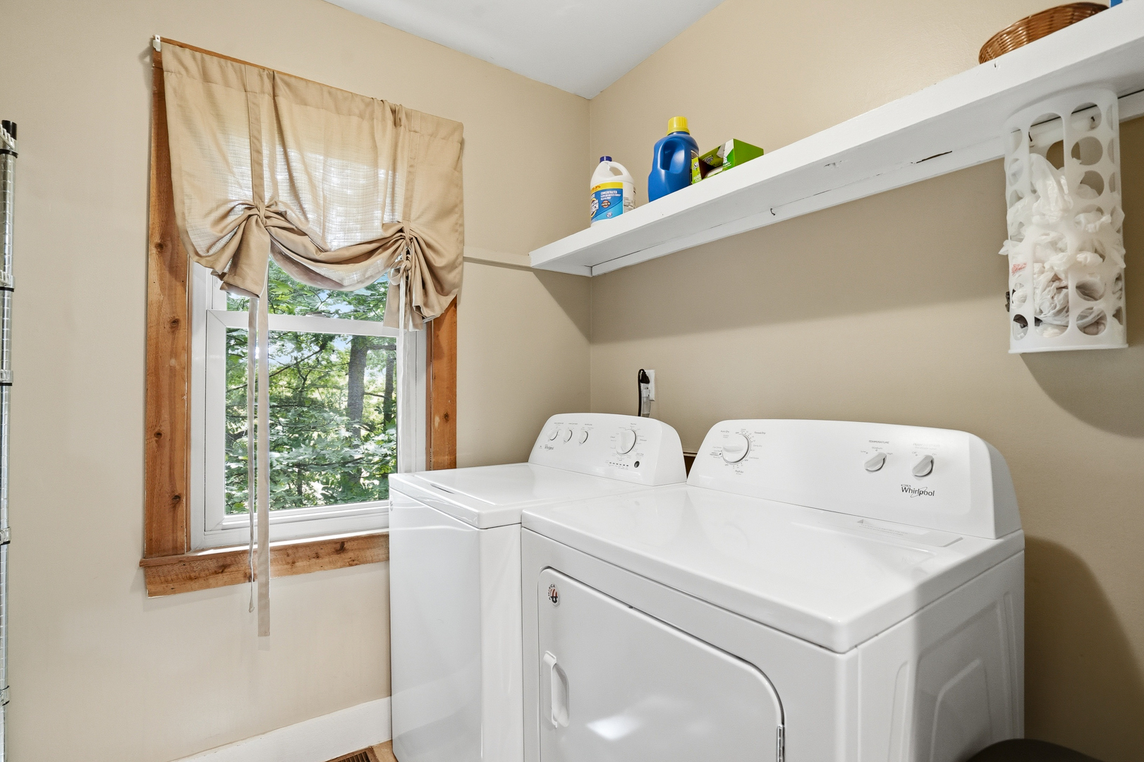 In-unit washer and dryer
